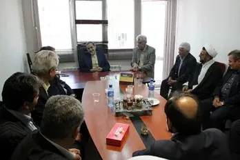 همفکری دکتر ولایتی و مسئولان اتحادیه املاک درباره وضعیت مسکن