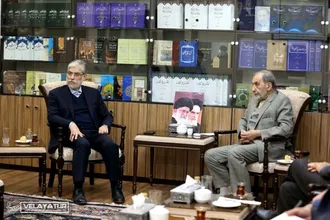 دیدار دکتر ولایتی با دکتر سیمایی صراف وزیر محترم علوم تحقیقات و فناوری