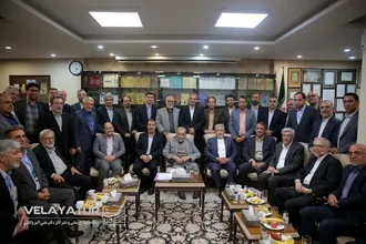 گزارش تصویری دیدار رئیس معاونین و مدیران دانشگاه آزاد اسلامی با دکتر ولایتی