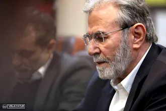 دیدار مشاور مقام معظم رهبری در امور بین الملل با دبیر کل جنبش جهاد اسلامی فلسطین