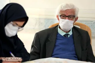 جلسه شورای علمی ستاد ویژه مبارزه با کرونای بیمارستان دکتر مسیح دانشوری به ریاست دکتر علی اکبر ولایتی