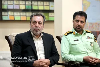 گزارش تصویری دیدار دکتر ولایتی با فرمانده حفاظت از شخصیت ها و دژبان فراجا