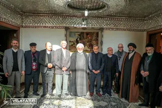 دیدار دکتر ولایتی با هیئت رئیسه جمعیت جهانی حامیان مقاومت