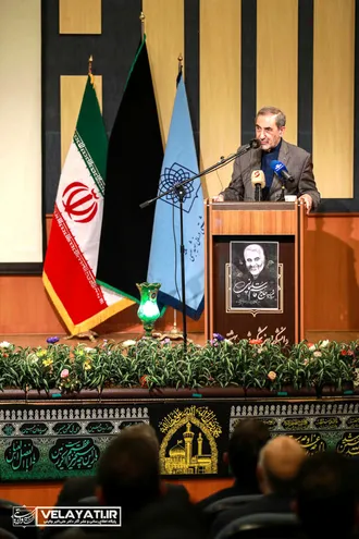 مراسم یادبود سردار شهید سپهبد حاج قاسم سلیمانی در دانشگاه علوم پزشکی