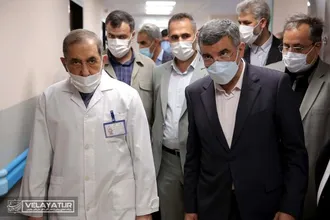 بخش انکولوژی ساختمان امام حسن مجتبی ع بیمارستان مسیح دانشوری افتتاح شد