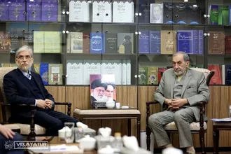 دیدار دکتر ولایتی با دکتر سیمایی صراف وزیر محترم علوم تحقیقات و فناوری