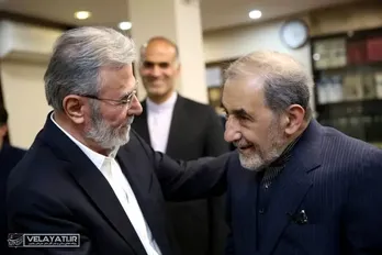 دیدار مشاور مقام معظم رهبری در امور بین‌الملل با دبیر کل جنبش جهاد اسلامی فلسطین