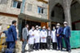 گزارش تصویری از بازدید از ساختمان ۳۵۰ تختخوابی جدیدالاحداث امام حسن مجتبی ع در بیمارستان مسیح دانشوری