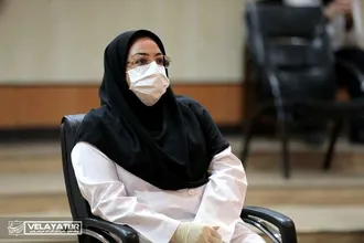 رونمایی از اولین اسپری ضد کرونای ایرانی در بیمارستان مسیح دانشوری