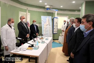 با حضور وزیر بهداشت و رئیس بیمارستان مسیح دانشوری ساختمان امام حسن مجتبی ع بیمارستان مسیح دانشوری افتتاح شد
