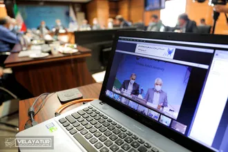 مراسم معارفه بروجردی معاون جدید امور بین الملل و دانشجویان غیرایرانی دانشگاه آزاداسلامی