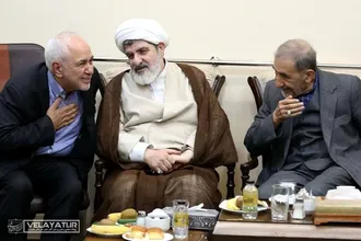 دیدار جمعی از دیپلماتهای وزارت امورخارجه با دکتر ولایتی