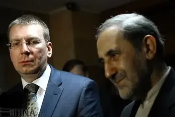 دیدار وزیر خارجه لتونی با دکتر ولایتی/عکس