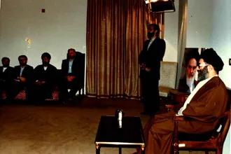 تصاویری از دکتر علی اکبر ولایتی در کنار رهبر شهید انقلاب دوران ریاست جمهوری