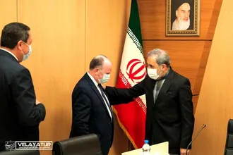 دیدار دکتر ولایتی با وزیر علوم کشور سوریه